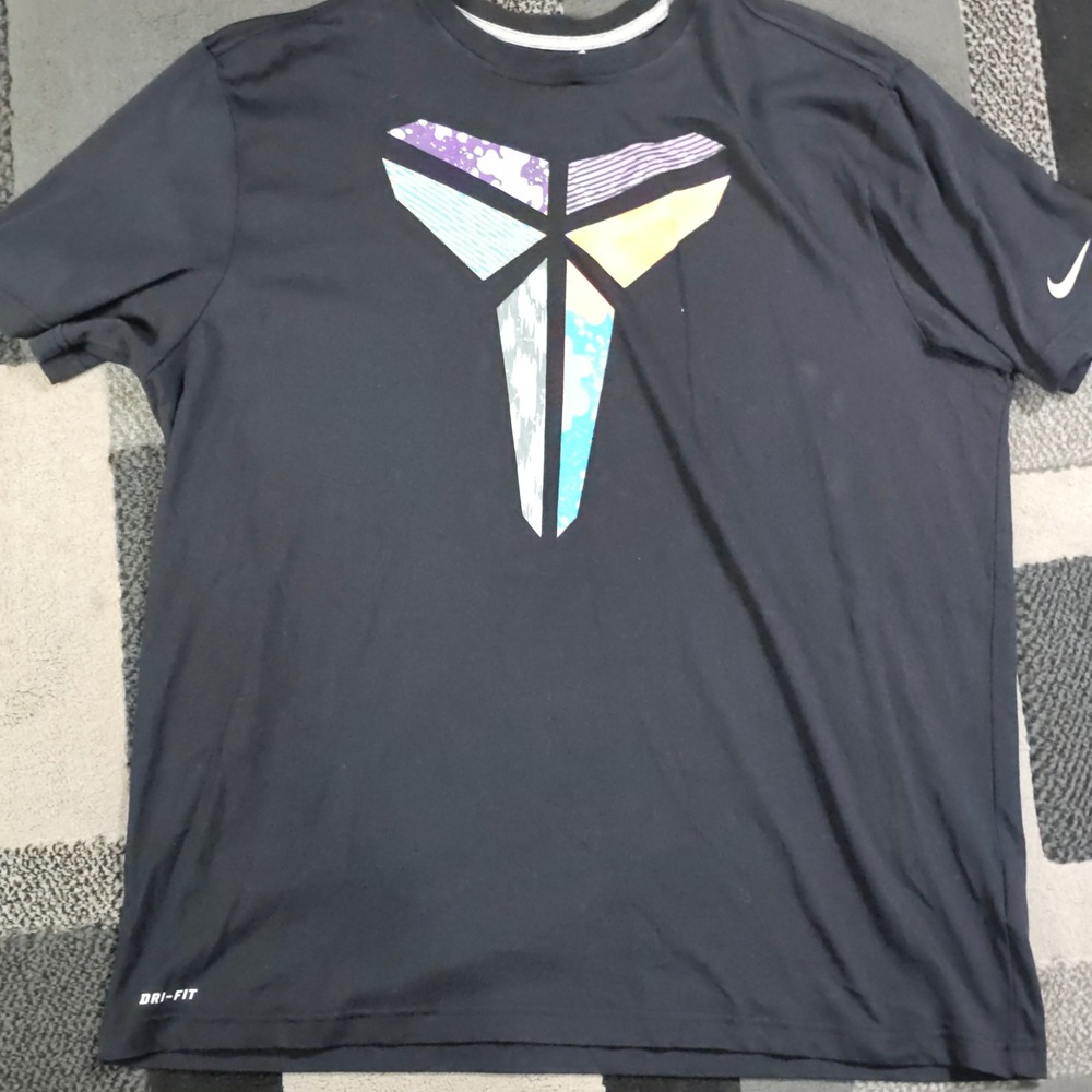 Nike Kobe Bryant Dri-FIT T-Shirt Mens XXL Black New Without Tags